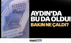 Aydın'da bu da oldu! Bakın ne çaldı?